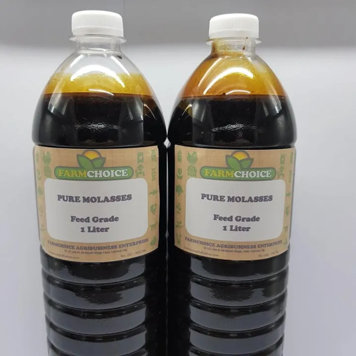 PURE MOLASSES (2 liters = 2.6 kilos) Pulot / Blackstrap molasses