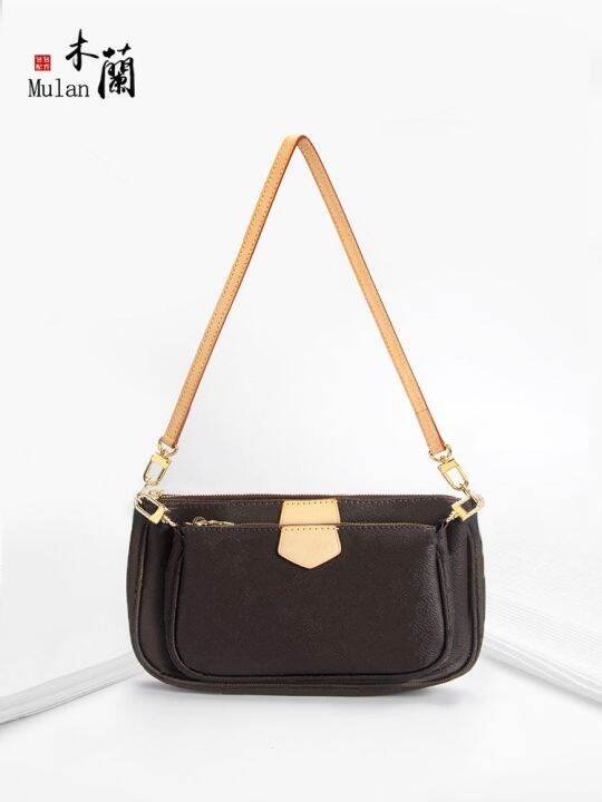 suitable-for-lv-5-in-1-mahjong-bag-shoulder-strap-replacement-vegetable-tanned-leather-messenger-bag-strap-3-in-1-underarm-thin-strap-accessories