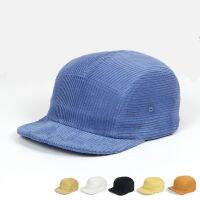 [Hat vendor]2021 Corduroy ห้าแผง Hiphop Gorra Skateboard Snapback สั้น Snapback Short Bim Short Short Short Short Short Short Short Short Short Short Short Short Short Short Shapable Shapable ถนนกำมะหยี่หมวกเบสบอล Docker