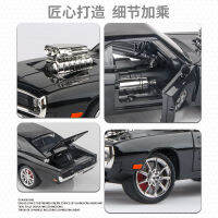 njhgj[ บรรจุกล่อง ] เจี้ยนหยวน 1:24 Dodge War Horse Alloy เสียงและแสงดึงกลับโช้คอัพสี่ล้อโมเดลรถจำลองพวงมาลัยล้อหน้า nalkhglka