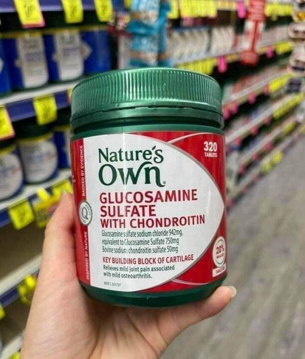Glucosamin Sulfate Chondroitin nature Own 320 viên Lazada.vn