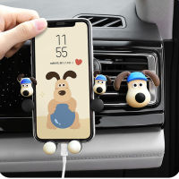 Car Vent Phone Mount Strong Clamping Cute Universal Air Outlet Navigation Stand for 4in to 7in Cellphone