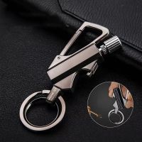 ❖ Multifunctional Keychain Kerosene Lighter Beer Bottle Opener Outdoor Portable Igniter Smoking Accessories Gadgets For Men