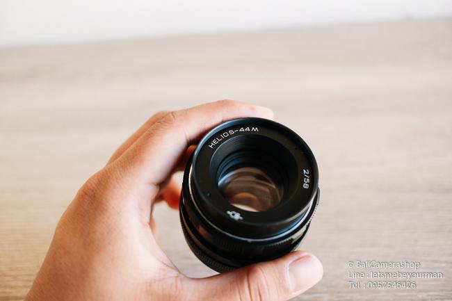 ขายเลนส์มือหมุน-helios-44m-58mm-f2-ใส่กล้อง-nikon-dslr-ได้ทุกรุ่น-โบเก้หมุนในตำนานจาก-russia-serial-8424559-infinity-focus-ไม่ได้