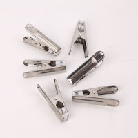 10pcs Multipurpose Stainless Steel Clips Holder Underwear Clips Clothing Clips Clothing Clamps Sealing Clip Household Clothespin