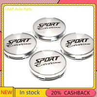 NEW CarDIY 4pcs/lot 60mm OD SPORT Edition Logo Car Wheel Center Hub Caps Dust-proof Cover Badge Emblem  Automotive Tyre Rim Wheel Replacement Part Black Silver