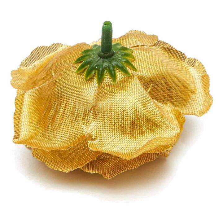 artificial-flowers-silk-rose-flower-heads-100pcs-for-hat-clothes-album-decoration-wedding-decoration-gold