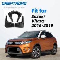 LCX แผ่นบังโคลนรถแผ่นกันโคลนล้อรถยนต์สำหรับ Suzuki Vitara/edcudo บังโคลน2016 2017 2018 2019ป้องกันด้านหน้าและด้านหลัง