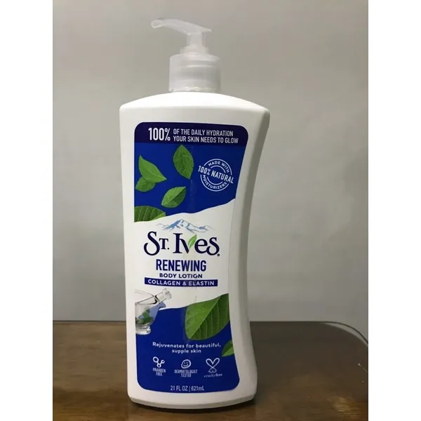ST. IVES Body Lotions, AUTHENTIC Unilever Trumbull CT USA, 621mL