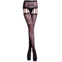 Lady Women Mesh Stocking Tight Lace High Fishnet Thigh Sexy Lingerie Garter Pantyhose