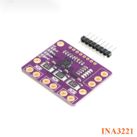 Triple-Channel Shunt Current แหล่งจ่ายไฟแรงดันไฟฟ้า Monitor Sensor Board โมดูล INA3221 I2C SMBUS เปลี่ยน INA219