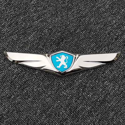 3D Car Front Rear Emblem Sticker for Peugeot 307 107 308 208 508 207 3008 206 407 2008 306 406 408 205 4008 Side Badge Decal
