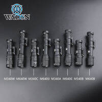 WADSN M300 M600 Flashlight Surefir M340 M640 Weapon scout Light Fit MlokkeymodPicatinny Mount Switch tail Constant Remote ARMA