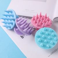 ♚❏◇ Silicone shampoo scalp hair massager shampoo massage comb bath massage brush scalp massager hair shower brush comb care tool