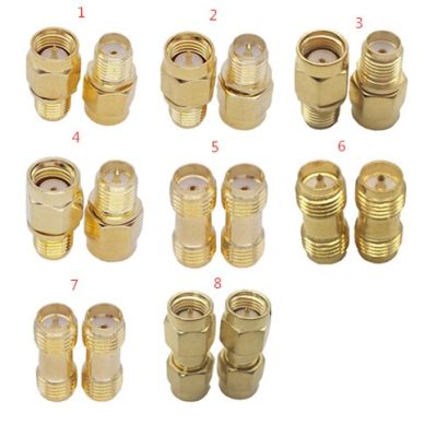 RP-SMA /SMA To SMA /RP-SMA Male Plug &amp; Female Jack RF Coaxial adapter Connectors Electrical Connectors