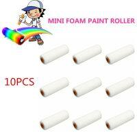 10PCS 100mm Paint Roller Brush Durable Foam Paint Roller Sleeve Cover Art Sets For Painting Decorating Home Repair Paint Tool Paint Tools Accessories