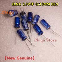 10pcs/30pcs 2.5V 1F ELNA DYNACAP DZN 2.5V1F 8*16mm Farad capacitor 1F 2.5V DZN-2R5D105T Super capacitor 2.5V1.0F New Genuine