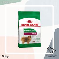 ส่งฟรีทุกรายการ 24 ชั่วโมง 100 % จัดส่ง♧►Royal Canin 3 kg. Mini Indoor Adult อาหารสุนัขโตพันธุ์เล็กที่เลี้ยงในบ้าน