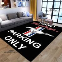 Mustang car logo printed carpet kitchen mats for floor Non -slip carpet Regional carpet outdoor carpet yoga mat birthday gift