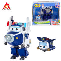 Super Wings 2-Pack ชุด5นิ้ว Transforming Supercharged Paul Super Paul เครื่องบินหุ่นยนต์ Action Figures ของเล่นเด็ก Gift