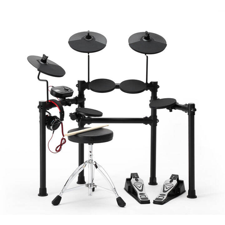 Professional High Sound Quality Portable Entry Level Electric Jazz Drum Kit Digital Drum