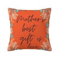 (All inventory) Happy Mothers Day Best Cushion Gift Double sided Printed Pillow Case Fashion Car Pillow Case Home Decoration (Contact the seller to support free customization. Double sided printing design for pillows)