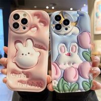 เคสโทรศัพท์มือถือนิ่ม ลายดอกไม้ และกระต่ายน่ารัก สําหรับ For REALME C21Y/C25Y C25/C12 C30/NARZO 50i PRIME C31 C33 C35/NARZO50A RENO4 4G RENO 4F/A93 4G/F17PRO4G RENO 5F/A94 6 4G 7 4G/F21 PRO 4G 7Z 5G/F21 PRO  8 8Z A55 A57 2023/A57S/A57E A77 4G/A77QC7311520