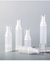 15ml 30ml 50ml Transparent Airless Pump Vacuum Bottle Toiletries Container Refillable Plastic Dispenser Travel Cosmetic Bottles
