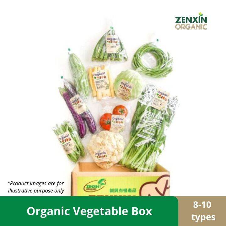 ZENXIN Organic Vegetable Box (Small) Malaysia Ready Stock Grocery Store ...