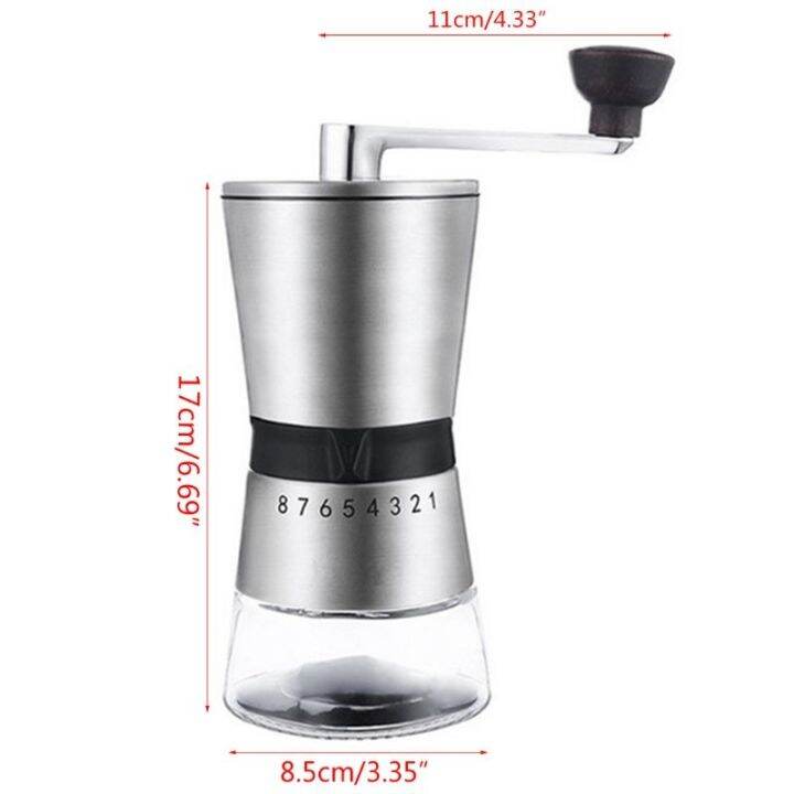 hot-new-เครื่องบดกาแฟแบบแมนนวลที่ทนทาน-hand-crank-grinding-conicalcoffee-grinder-millgrinder-ใหม่-dropship