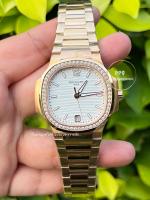 นาฬิกาข้อมือ Patek Philippe Nautilus 7118/1200R-001 Ladies 35.2 mm. RoseGold (Top Swiss) (สินค้าพร้อมกล่อง) (ขอดูรูปเพิ่มเติมได้ที่ช่องแชทค่ะ)