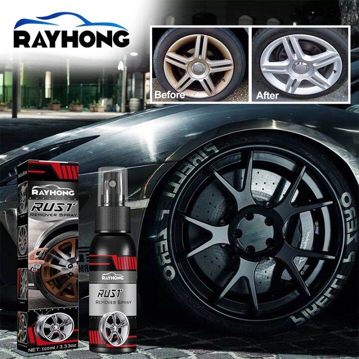 100ML MultiPurpose metal Rust Remover Spray Car Wheel Rim Metal