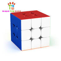 Cubing Meilong แม่เหล็กลูกบากศ์มหัศจรรย์สีสดใสสีทึบ Cube