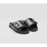 NEW WOMEN Soft padded nappa leather slides