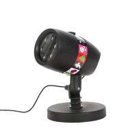 Xmas Party Projector ความสว่างสูงหมุนได้ Snowflake Led Projector โคมไฟสำหรับคริสต์มาสปาร์ตี้ภูมิทัศน์กันน้ำ Holiday