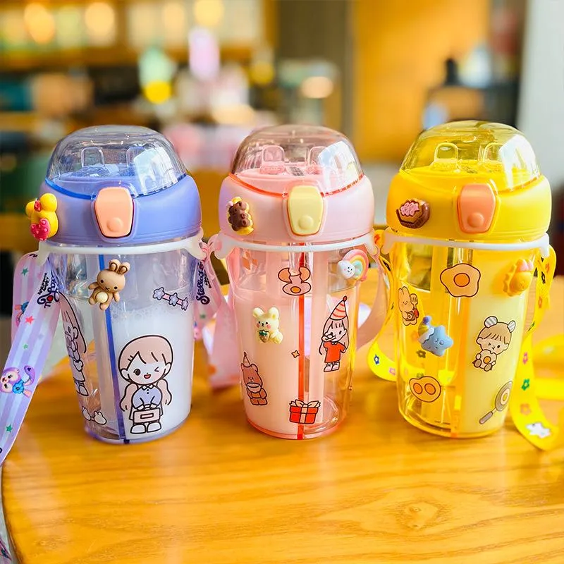 Cute Designs Water Bottles, Cute Water Bottles Straw