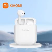 Xiaomi Redmi Bluetooth Earphones Wireless Headphones TWS Stereo Headset Sport Earbuds Waterproof Touch Control With Mic 2023 New Over The Ear Headphon