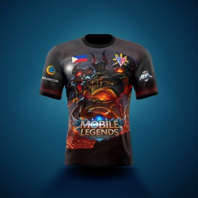 Mobile Legends Tigreal Tshirt Full Sublimation Premium Design Shirt