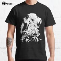 Samurai Champloo Classic T-Shirt Shirt Men High Quality Cute Elegant Lovely Kawaii Cartoon Sweet Cotton Tee Shirts Xs-5Xl Unisex