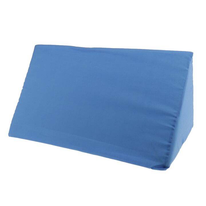 Foam Bed Wedge Pillow Back Leg Lumbar Elevation Cushion for Injuries ...