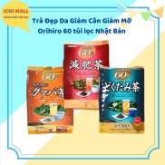 Trà Giảm Cân Lá Ổi Diếp cá Genpi Orihiro 60 gói x 3g Thanh Lọc Cơ Thể Date