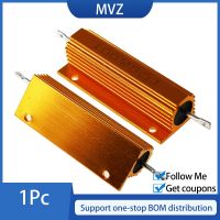 RX24 100W Aluminum Power Metal Shell Case Wirewound Resistor 0.01R 100K 1 6 8 10 20 200 500 4.7 3.6 910 1K 10K ohm resistance