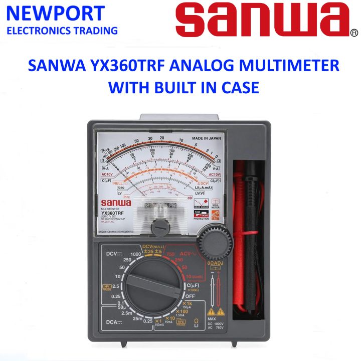 Sanwa YX360TRF Analog Multi-tester with Built In case | Lazada PH