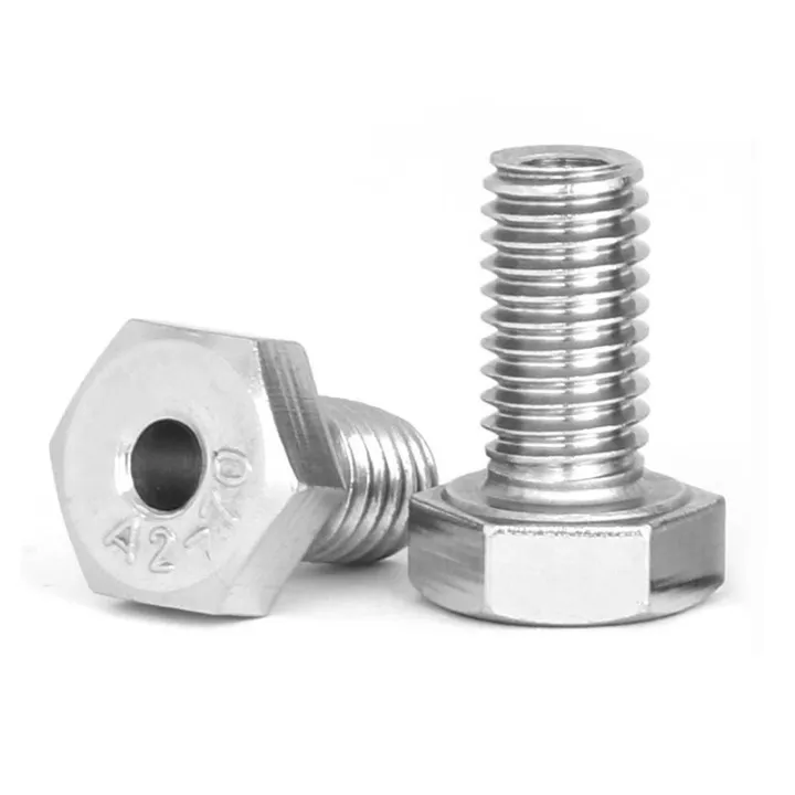 m6 m8 m10 m12 m14 m16 m20 stainless steel outdoor hexagon screw hollow ...