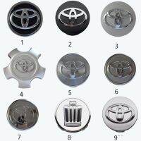 1ชิ้นศูนย์ล้อรถ Hubcap Hub Cap Emblem สำหรับ Toyota RAV4 Altis แคมรียาริส Vois Carola Hilux Innova Hiace Fortuner