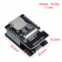 ESP32-CAM-MB WIFI ESP32 CAM บลูทูธบอร์ดพัฒนาพร้อม OV2640กล้อง MICRO จากยูเอสบีไปยังซีเรียลพอร์ต CH340G 4.75V-5.25V Nodemcu