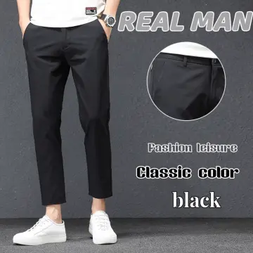 Casual Pants For Women High Waist Trouser Fit Loose Yoga Soft Lightweight  Relaxed-Fit Golf Trousers with Pockets Stretch Elastic Waisted Fashion  Business Long Trouser - Walmart.com