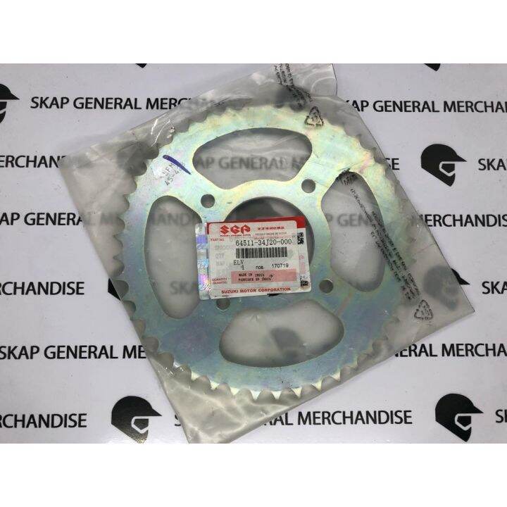 SGP CHAIN SPROCKET ( ENGINE / REAR SPROCKET ) GIXXER 150 / GIXXER