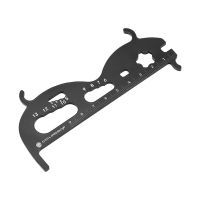 CYCLING BOX Multifunctional Bike Chains Measuring Rulers Bicycle Chain Checker Caliper Cycling Repair Tool