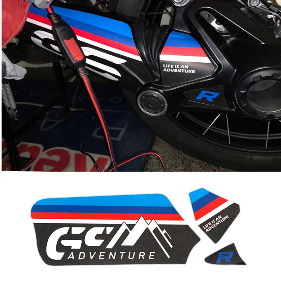 Spin R1200 GS Rim Stickers - Adventure Effects